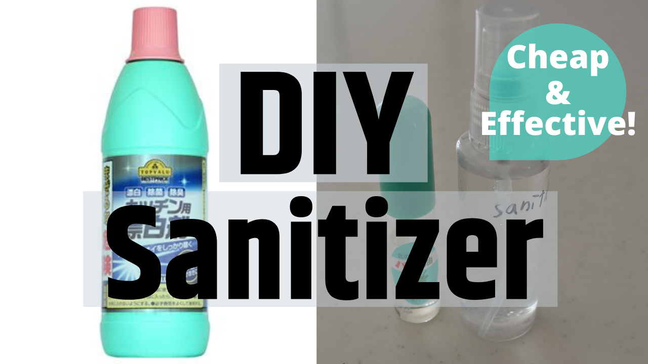 ★DIY Sanitizer★ The most Effective and Cheapest Bleach Disinfectant