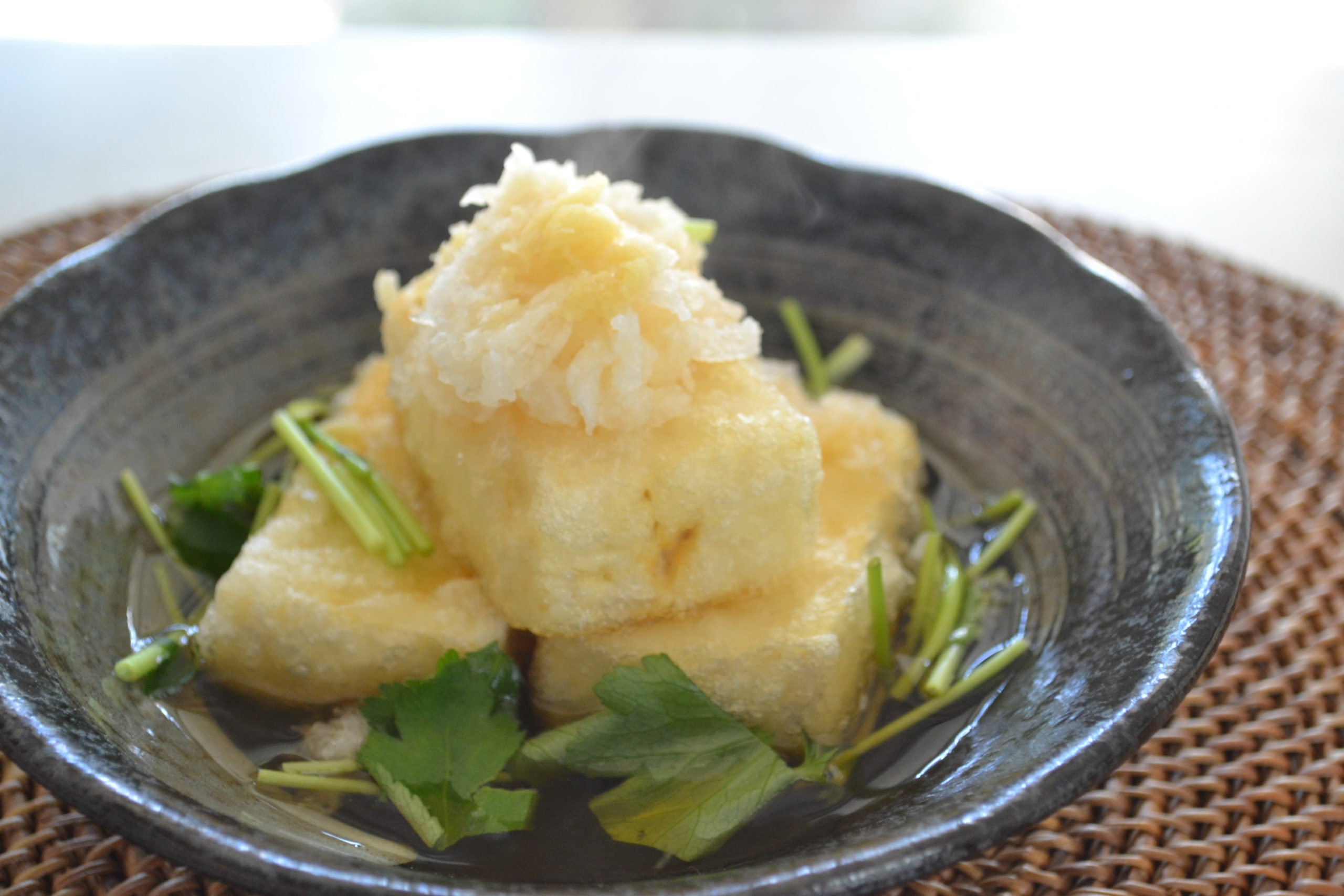 How to make AGEDASHI DOFU (TOFU)｜Deep-fried Tofu serve with Savory Dashi Broth (EP272)