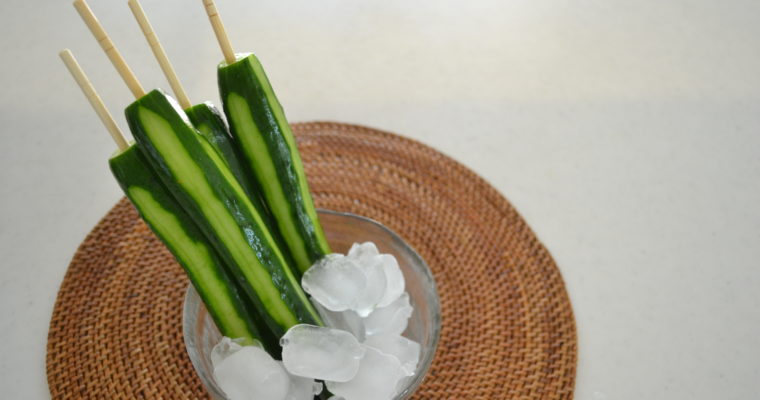 Summer Festival Chilled Cucumber | Easy and delicious side dish for Summer BBQ !