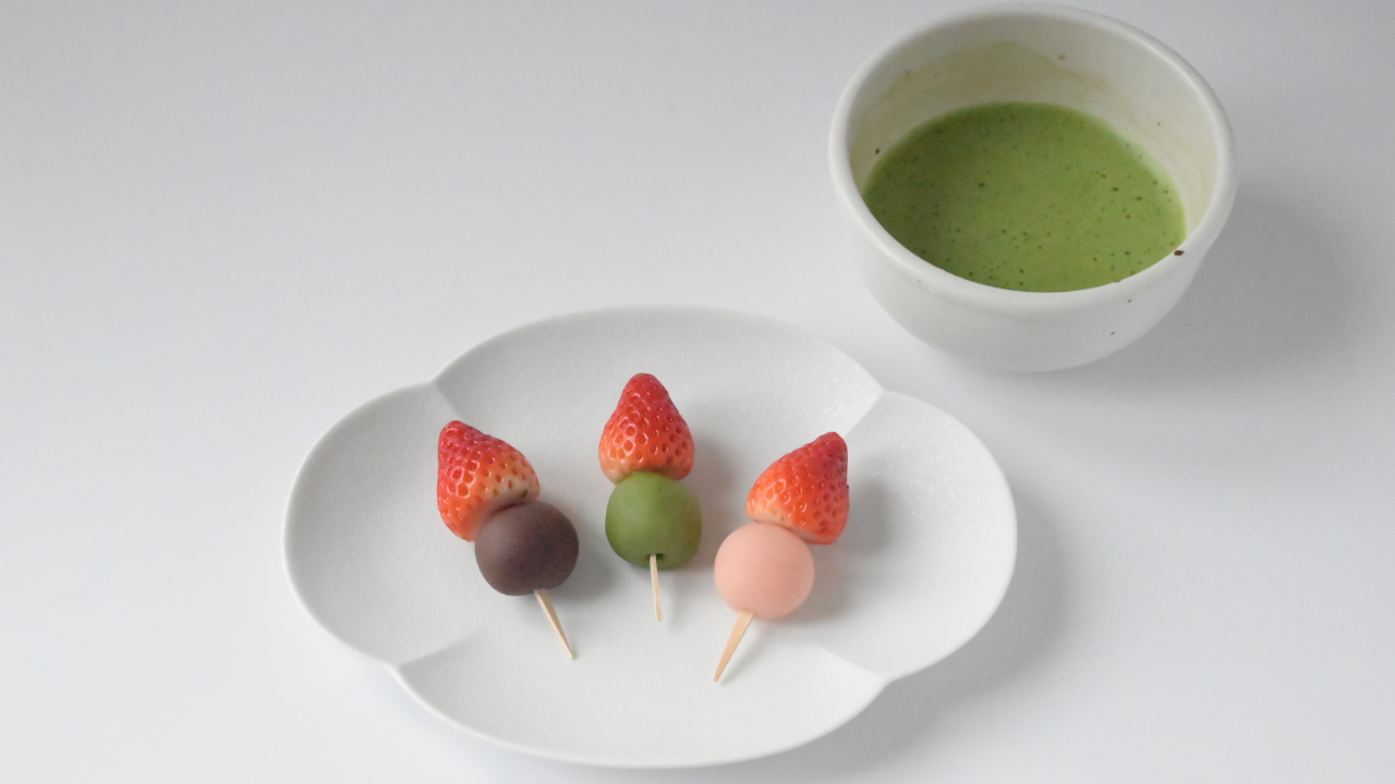 Strawberry Dango & Hanami Dango